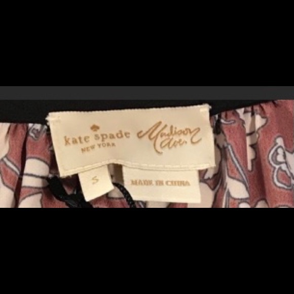 Kate Spade Madison Avenue Patchwork Raeda Top - Picture 7 of 7